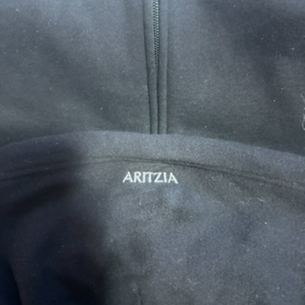 [SOLD] Cozy Sweatfleece Boyfriend Zip Hoodie Black Small - Picture 11 of 14